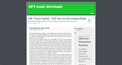Desktop Screenshot of musicmp3.name