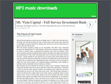 Tablet Screenshot of musicmp3.name